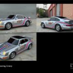 END OF S.T.A.Y. 964 Turbo Junior MK5 Mini Porsche Go Kart | Martini Racing Livery
