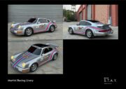 END OF S.T.A.Y. 964 Turbo Junior MK5 Mini Porsche Go Kart | Martini Racing Livery