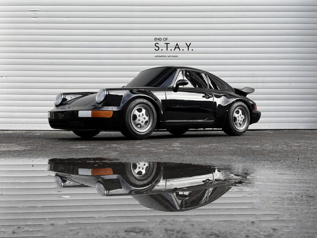 END OF S.T.A.Y. 964 Turbo Junior MK5 Mini Porsche Go Kart | Black