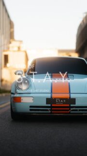END OF S.T.A.Y. 964 Turbo Junior MK5 Mini Porsche Go Kart | Gulf Racing Livery
