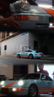 END OF S.T.A.Y. 964 Turbo Junior MK5 Mini Porsche Go Kart | Gulf Racing Livery
