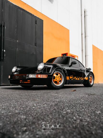 END OF S.T.A.Y. 964 Turbo Junior MK5 Mini Porsche Go Kart | Black Gold