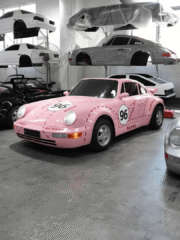END OF S.T.A.Y. 964 Cabriolet Junior MK5 Mini Porsche Go Kart | Pink